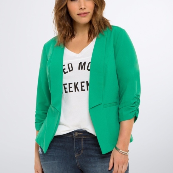 torrid Jackets & Blazers - NWT  green torrid blazer